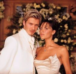 Victoria Beckham Wedding Photograph